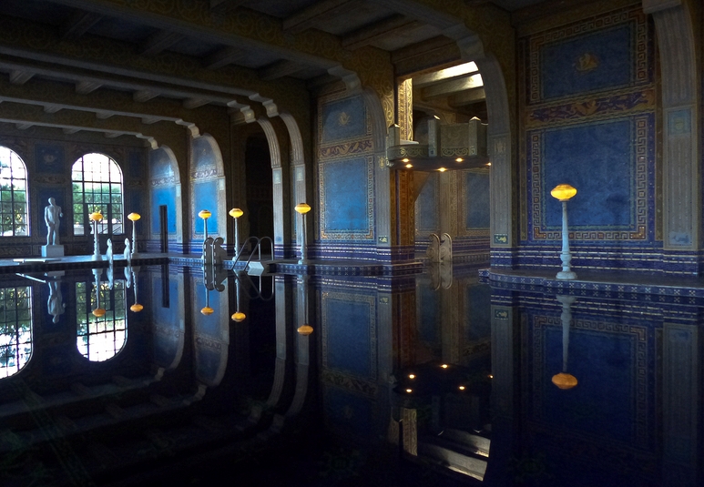 Hearst Castle; indoor swimming pool