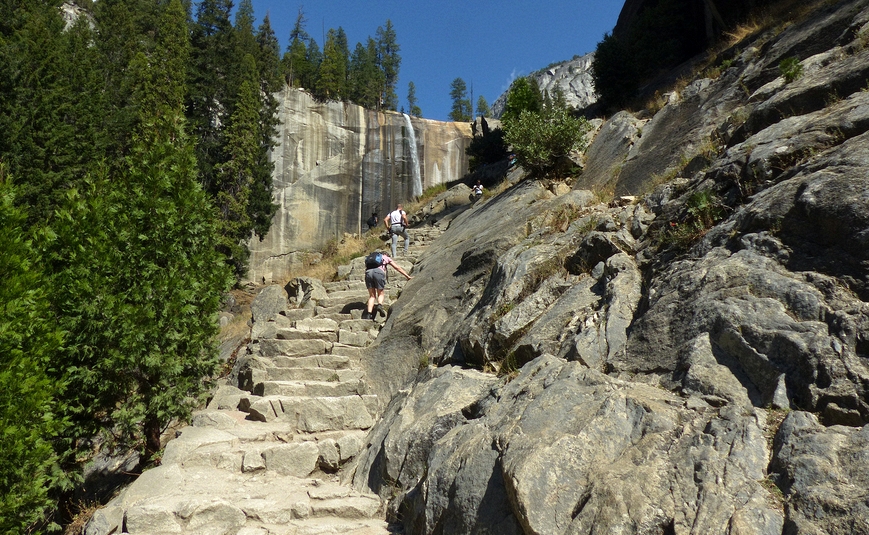Up to Vernal Fall