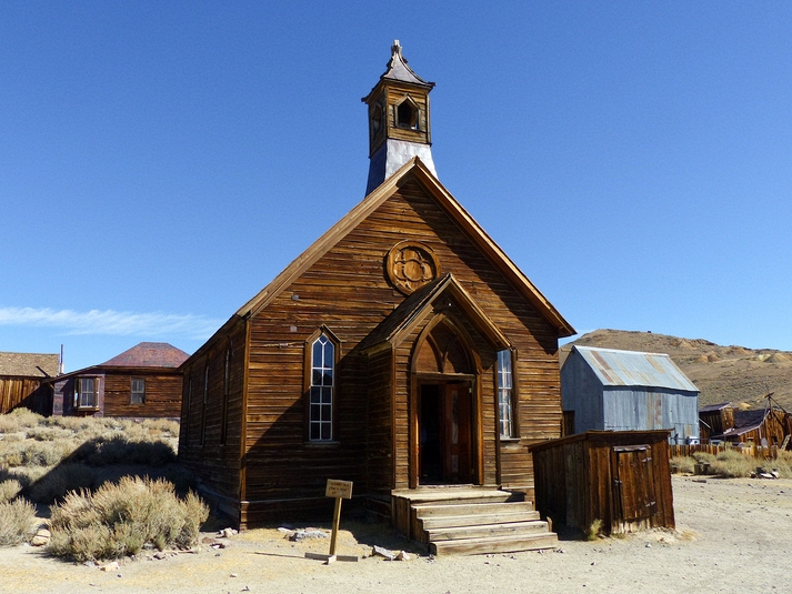 Bodie: old silvermine, The Church