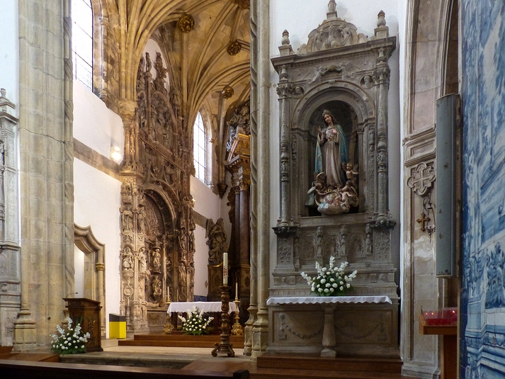 COIMBRA - "Igreja de Santa Cruz", where Portugal's first king is buried