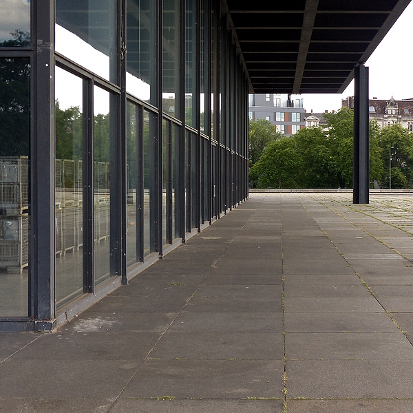 Neue National Galerie, Mies van der Rohe