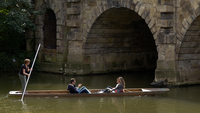 Oxford; Sailing on the Thames