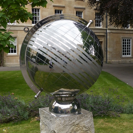 Oxford; Balliol College, Sun-dial